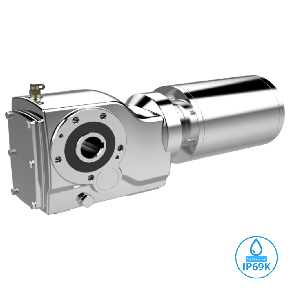 JRESK Motores de engranajes de bisel helicoidal de acero inoxidable