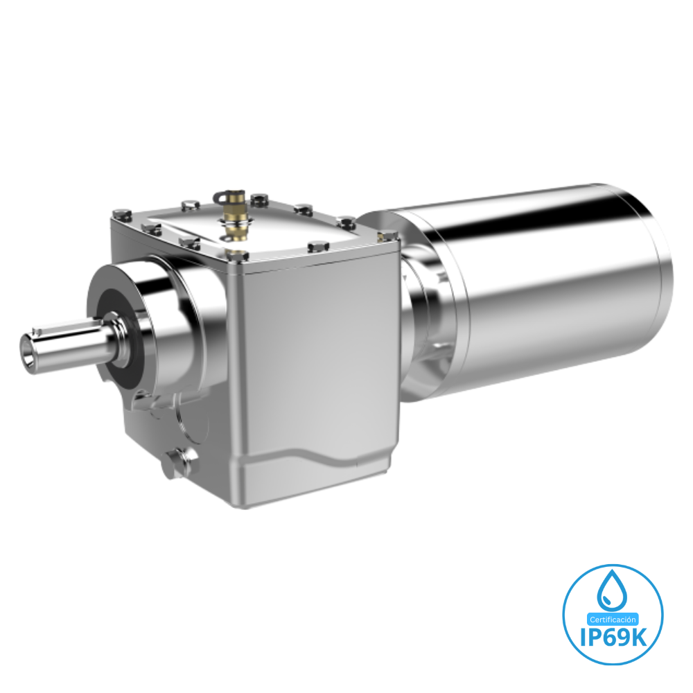 Motores helicoidales de acero inoxidable JRESR