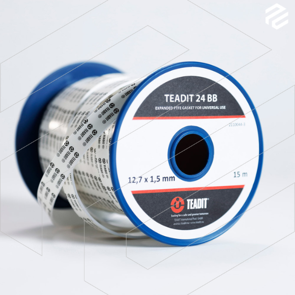 Junta adhesiva de teflón expandido PTFE TEADIT® 24BB